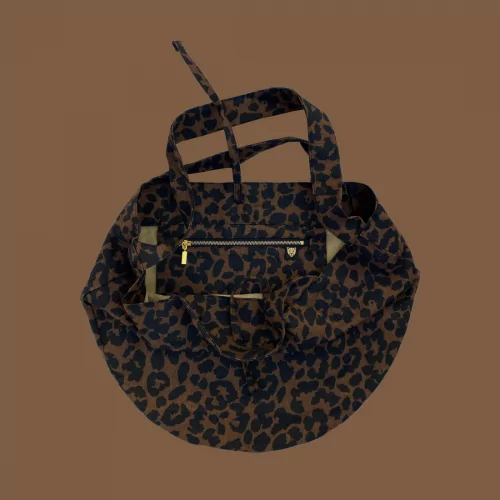 Dětské nosítko Wildride Bag - Leopard Brown