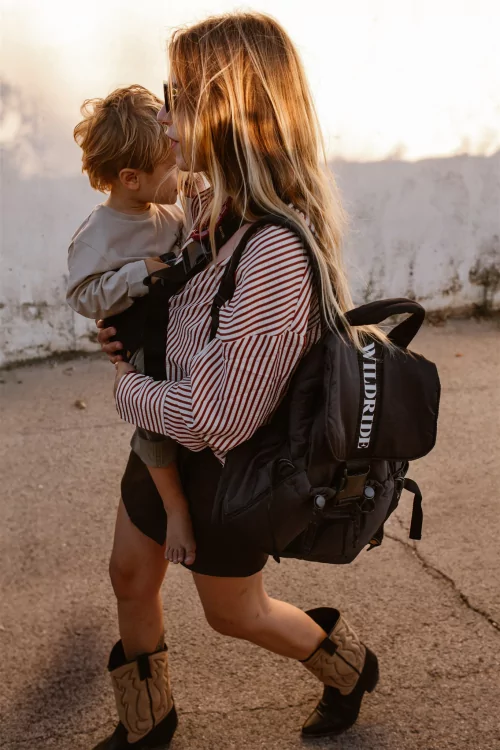 Dětské nosítko Wildride batoh black