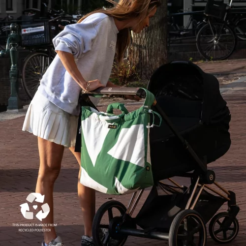 Dětské nosítko Wildride mommy bag Green Graphic