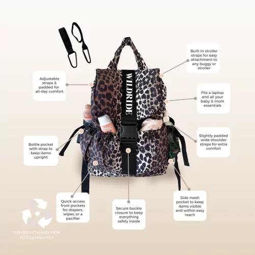 Dětské nosítko Wildride batoh savannah